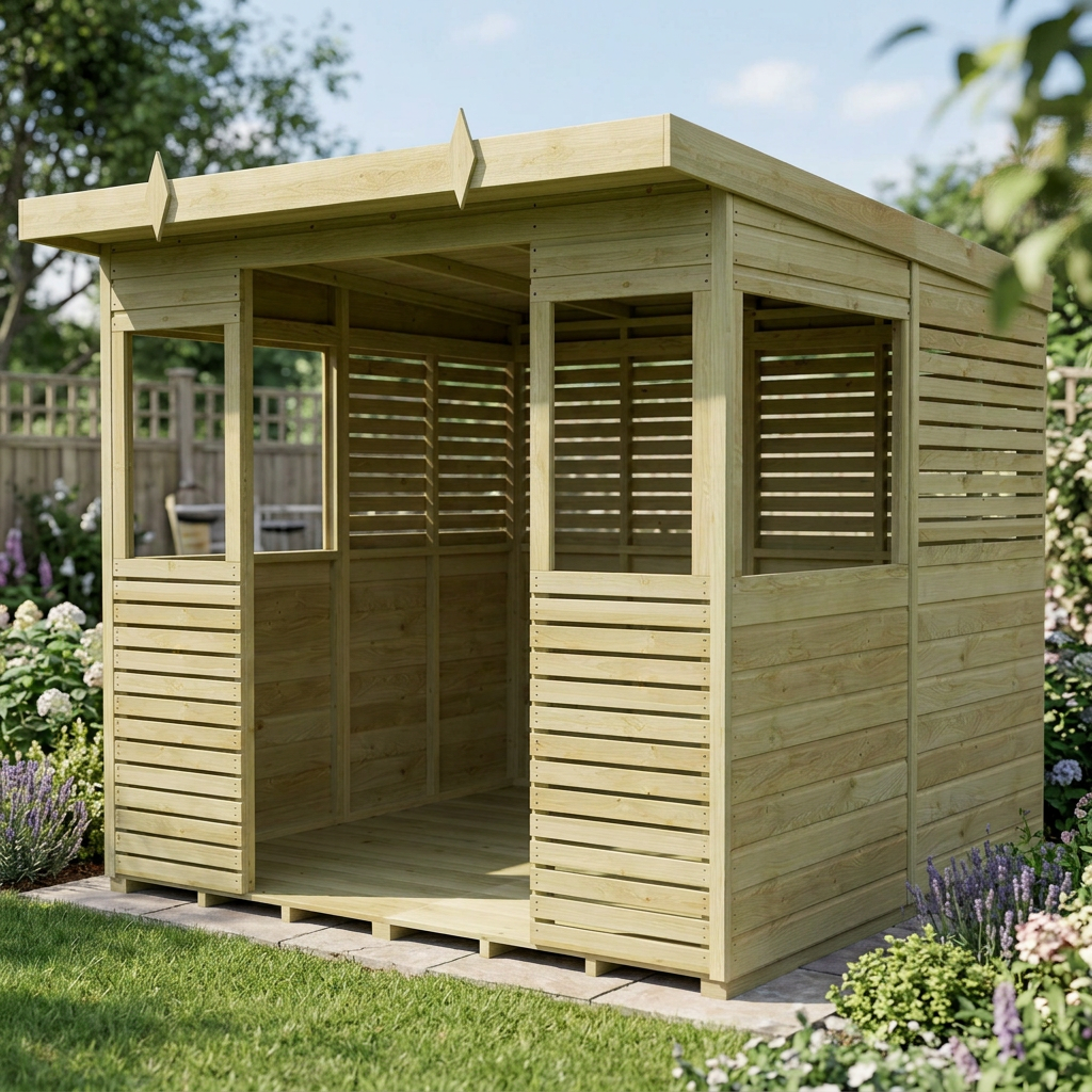 8 x 8 BBQ/Outdoor Kitchen Shelter