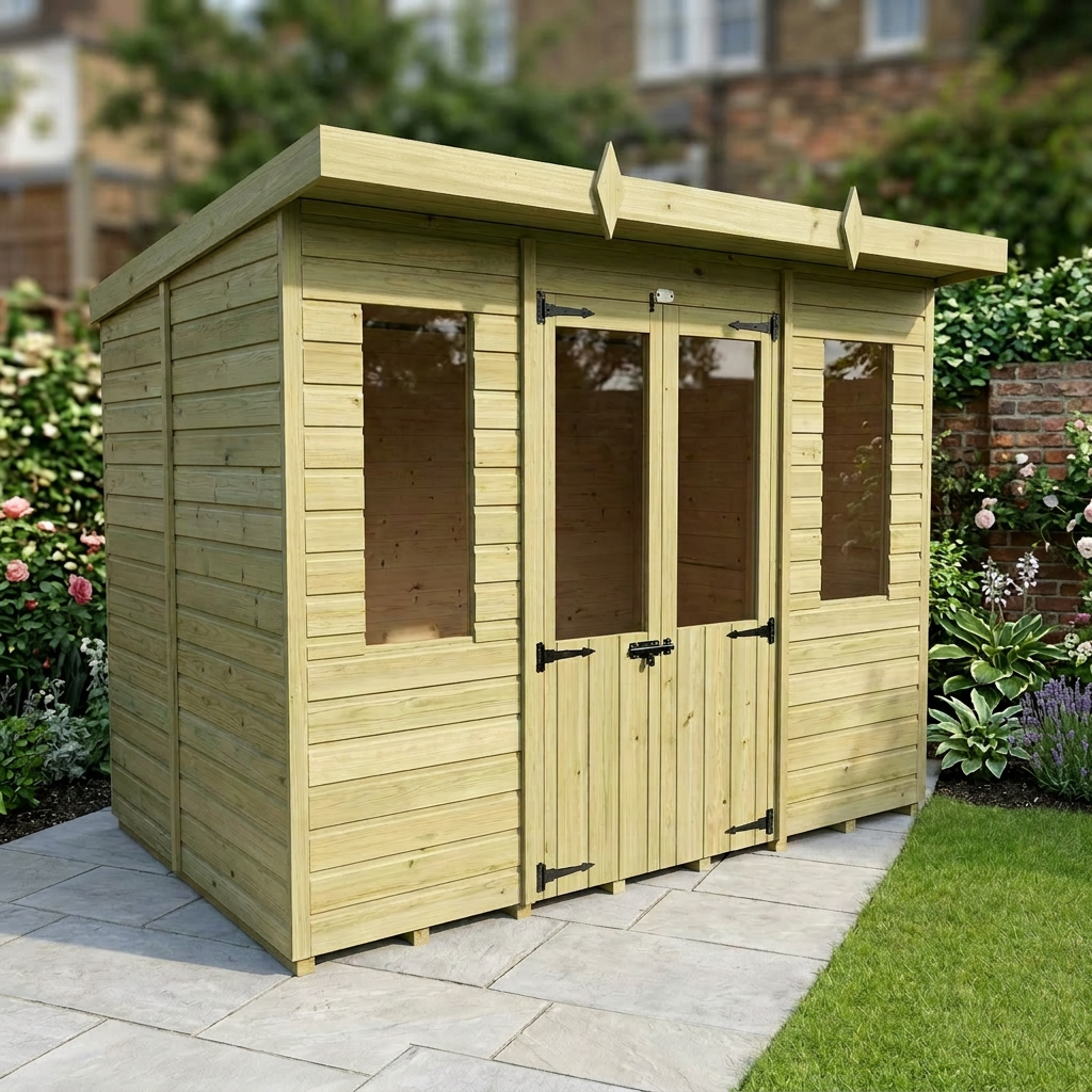 10 x 6 Pent Summer House