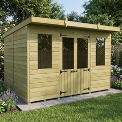 10 x 8 Pent Summer House