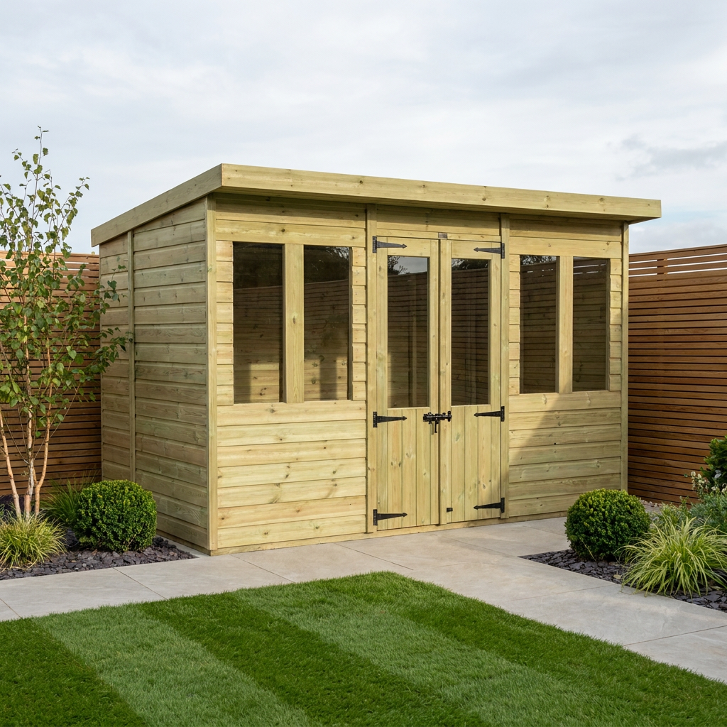 12 x 6 Pent Summer House
