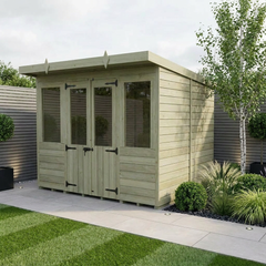 8 x 8 Pent Summer House
