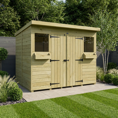 8 x 8 Pent Summer Shed