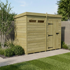 8 x 4 Security Pent Shed