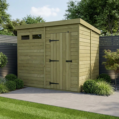 8 x 8 Security Pent Shed