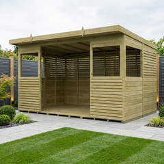 12 x 8 BBQ/Outdoor Kitchen Shelter