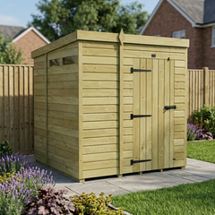 6 x 7 Security Pent Shed