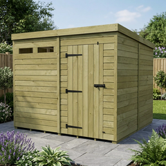 8 x 8 Security Pent Shed