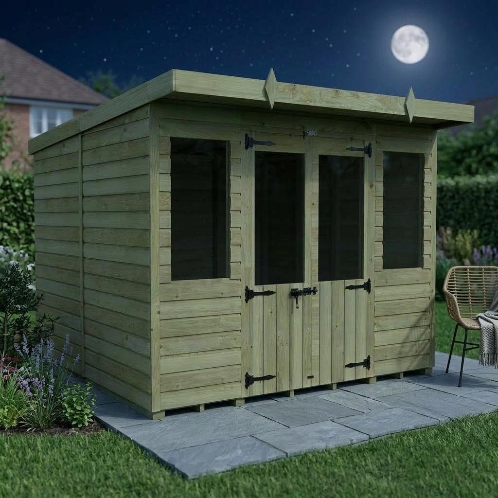 8 x 8 Pent Summer House
