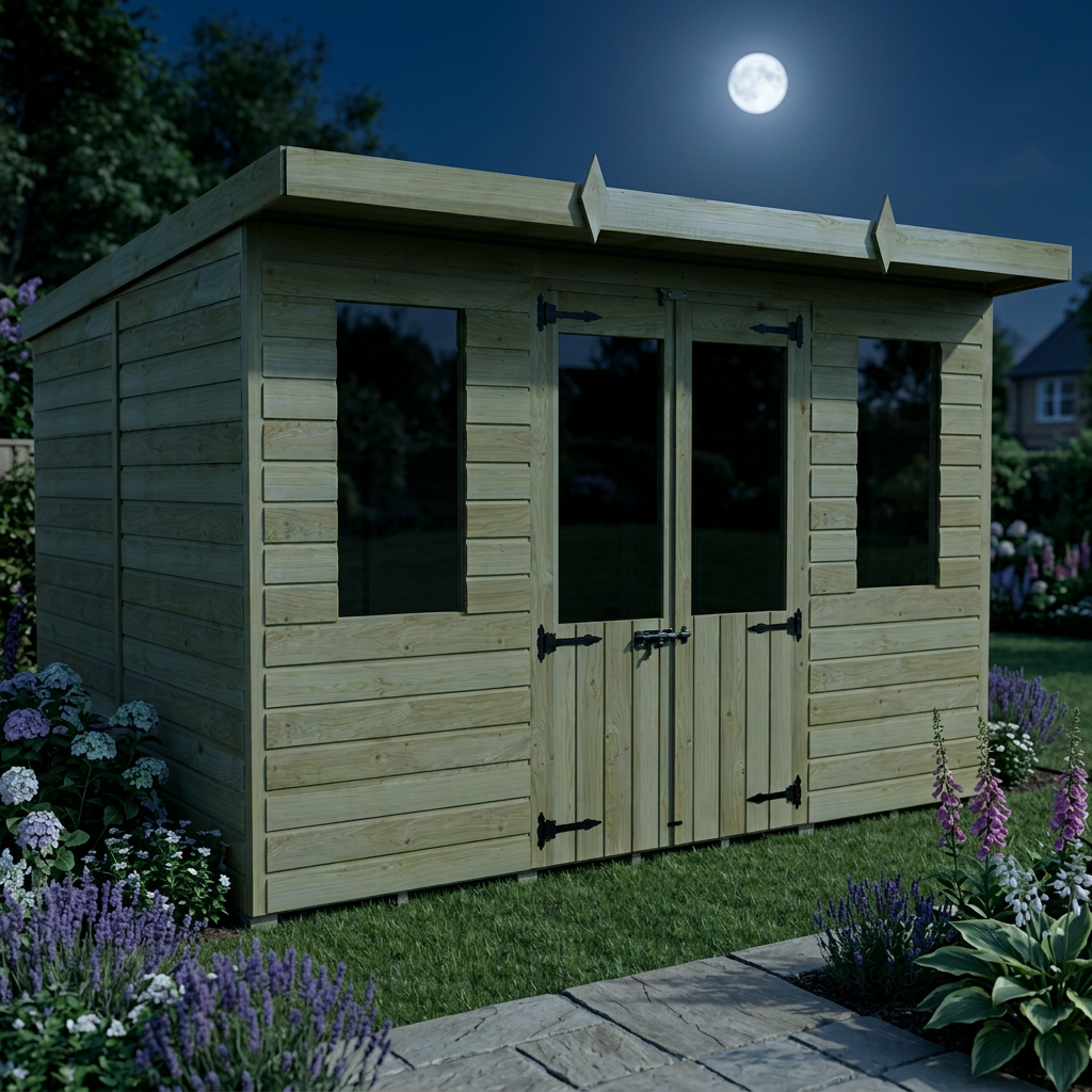 10 x 8 Pent Summer House
