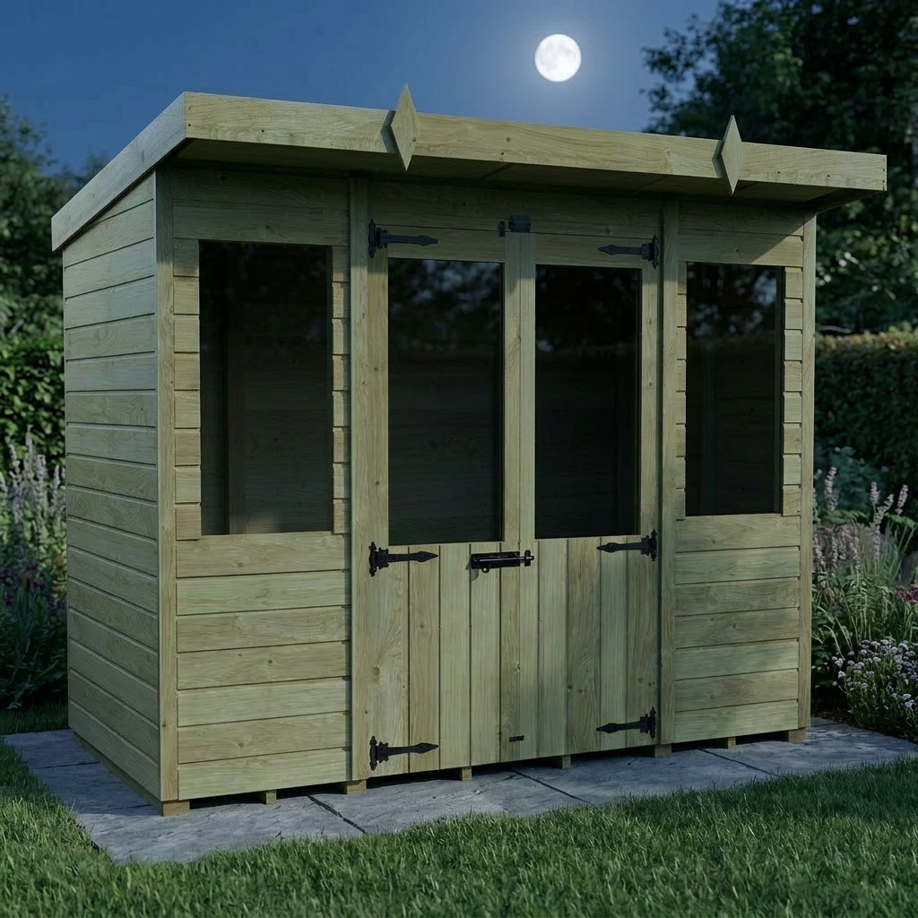 8 x 4 Pent Summer House