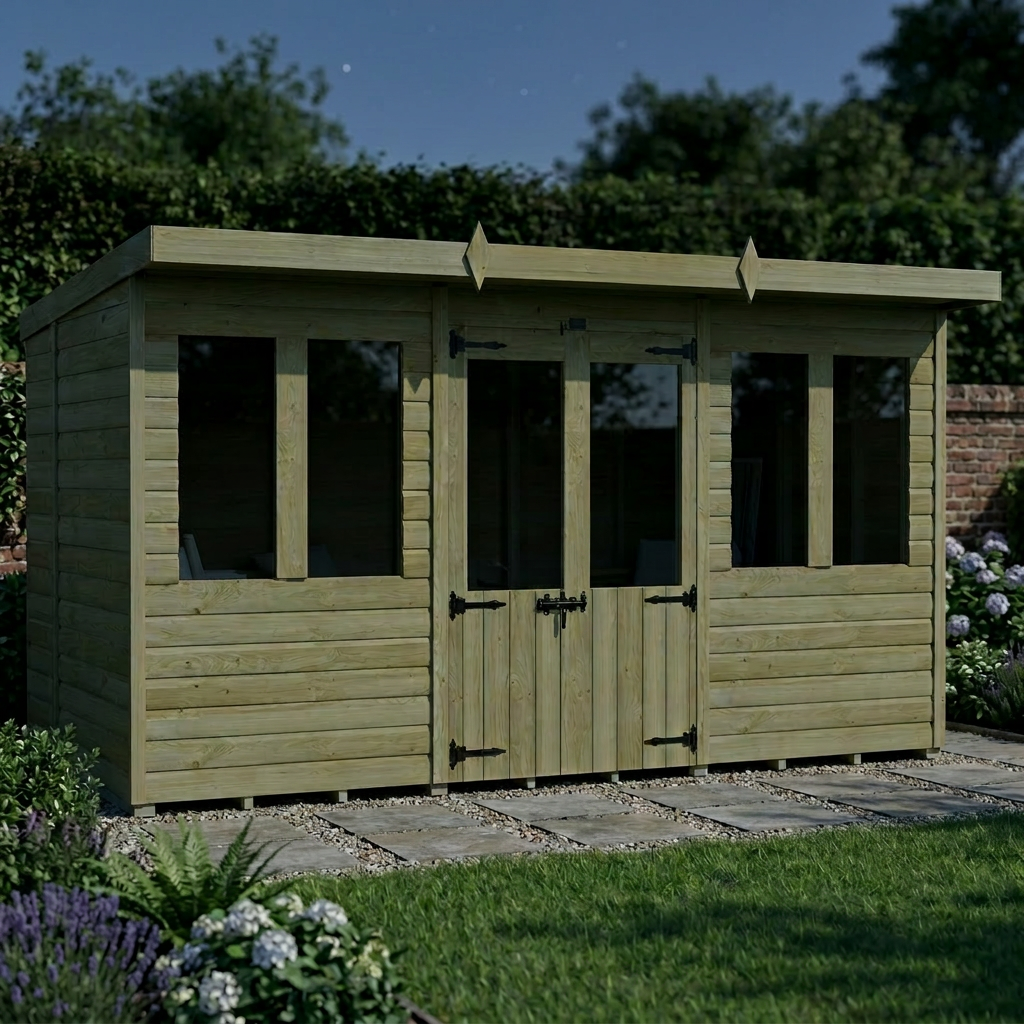 12 x 6 Pent Summer House