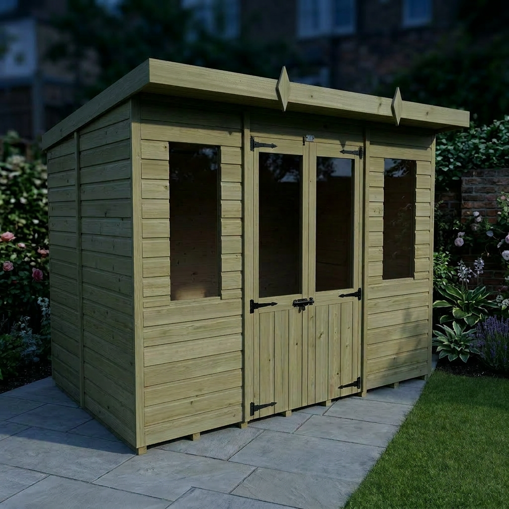 10 x 6 Pent Summer House