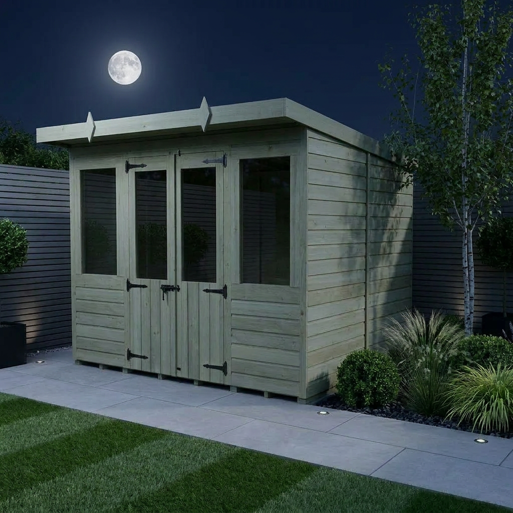 8 x 8 Pent Summer House