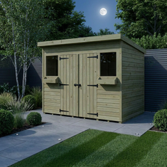 8 x 4 Pent Summer Shed