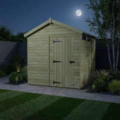 6 x 8 Apex Security Shed