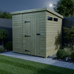 6 x 7 Security Pent Shed
