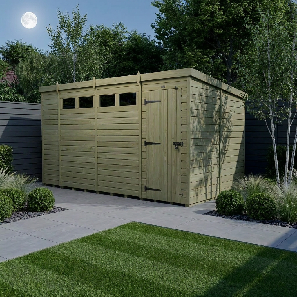 14 x 8 Security Pent Shed