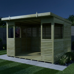10 x 8 BBQ/Outdoor Kitchen Shelter