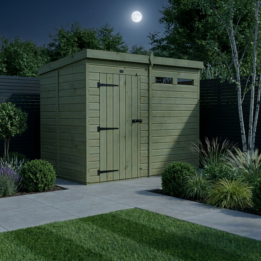 8 x 5 Security Pent Shed