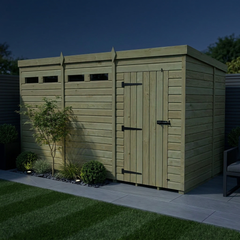 12 x 6  Security Pent Shed
