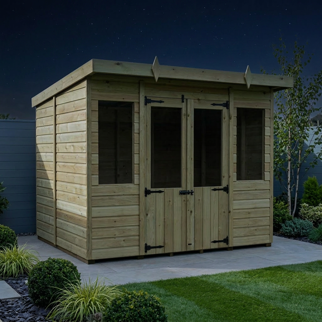 8 x 6 Pent Summer House