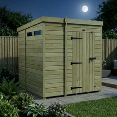 7 x 7 Security Pent Shed