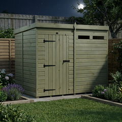 8 x 5 Security Pent Shed