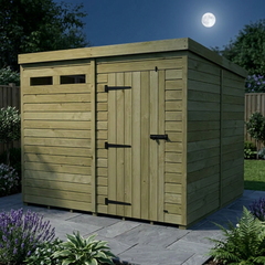 8 x 8 Security Pent Shed
