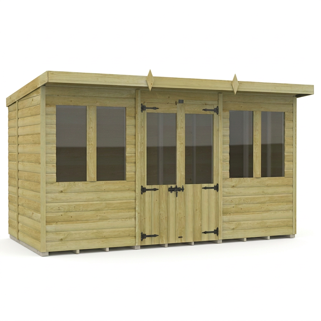 12 x 6 Pent Summer House