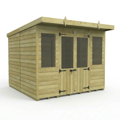 8 x 8 Pent Summer House