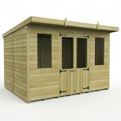 10 x 8 Pent Summer House