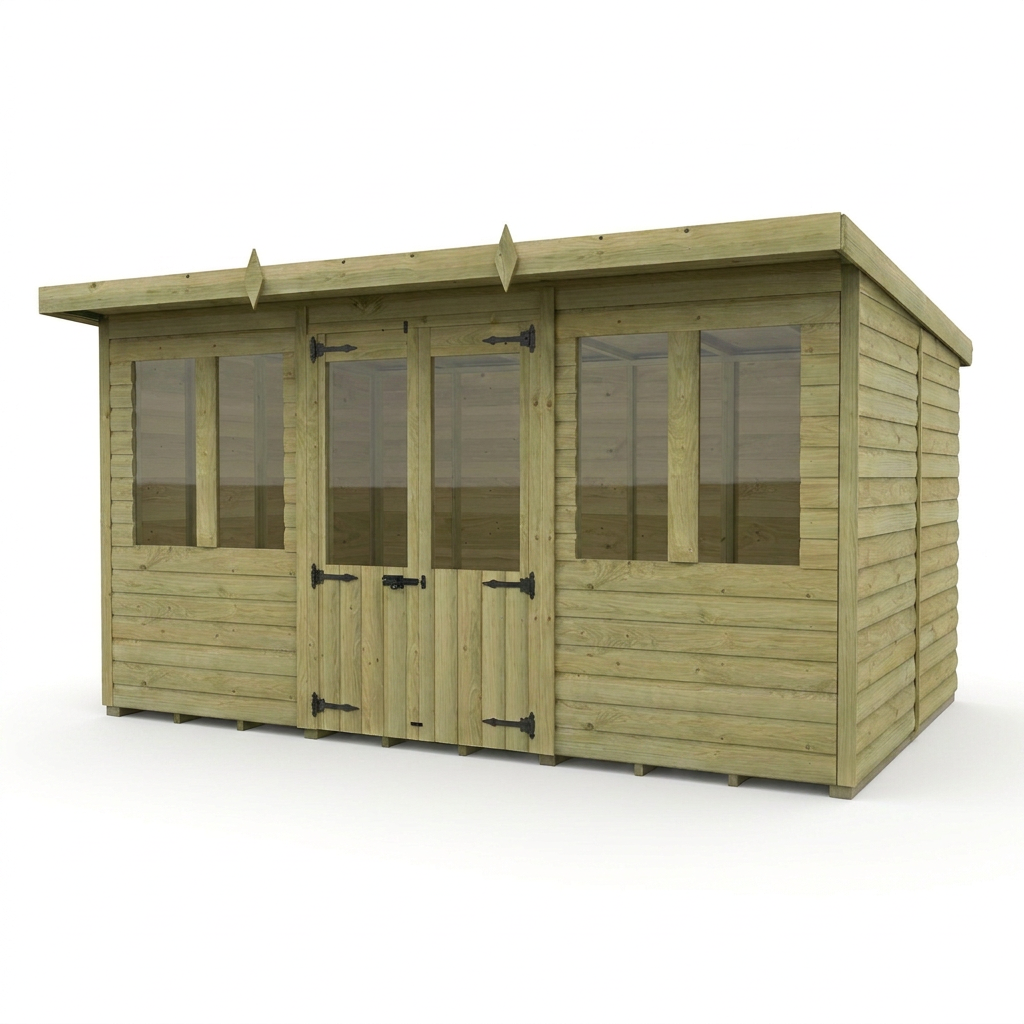 12 x 8 Pent Summer House