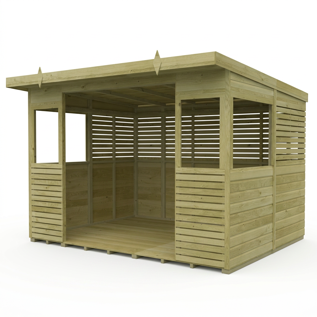 10 x 8 BBQ/Outdoor Kitchen Shelter