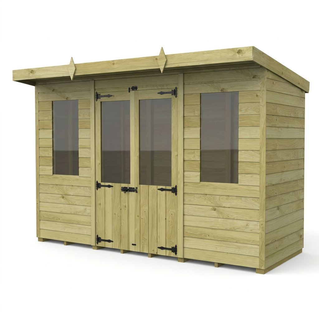 10 x 4 Pent Summer House