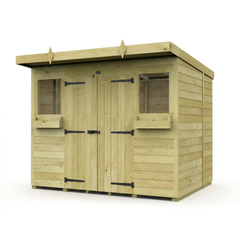 8 x 8 Pent Summer Shed