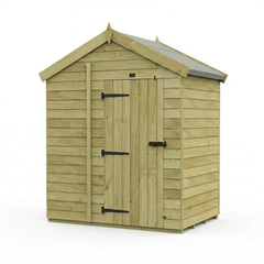 4 x 6 Apex Shed (Single Door, No Windows)