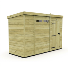 10 x 4 Security Pent Shed