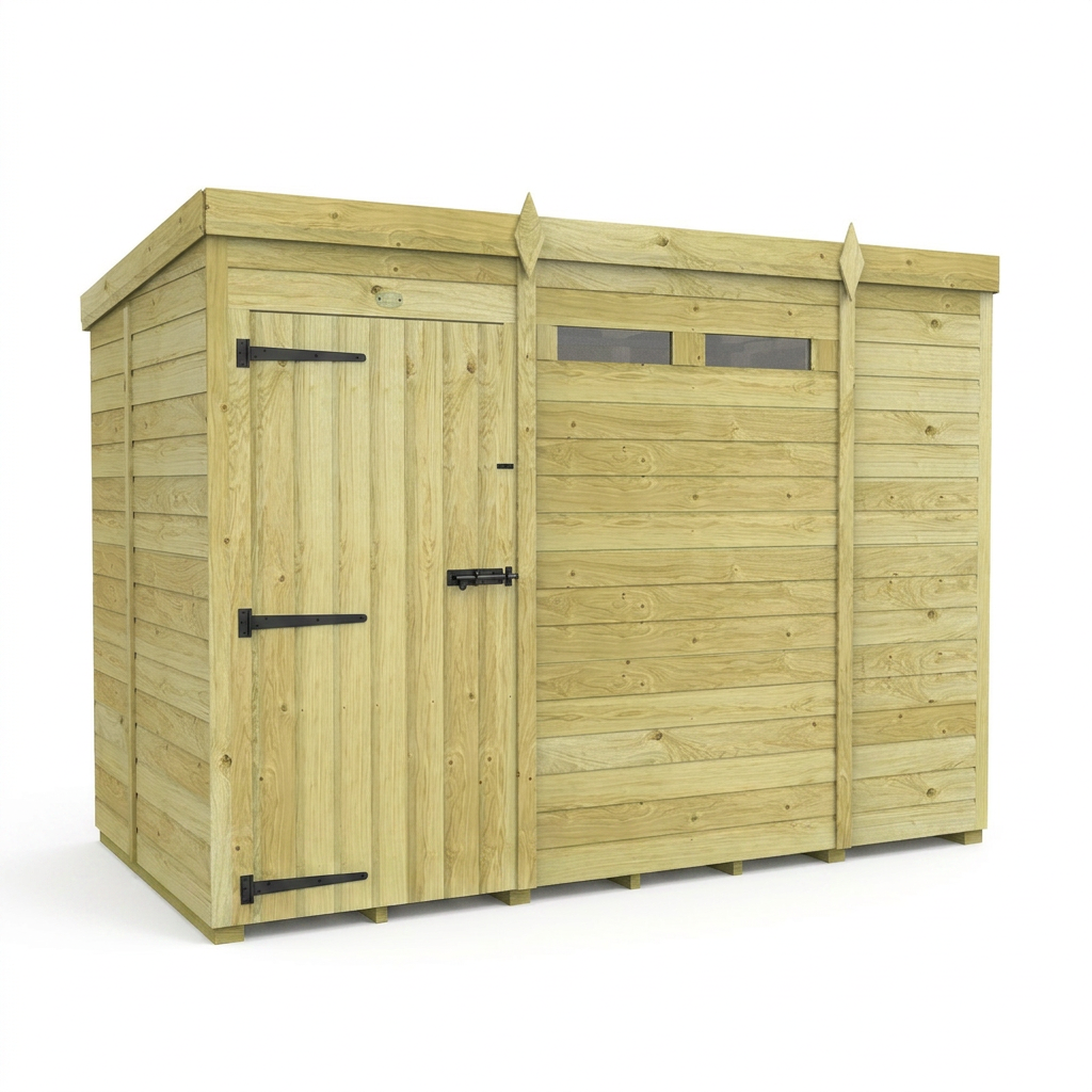 9 x 5 Security Pent Shed