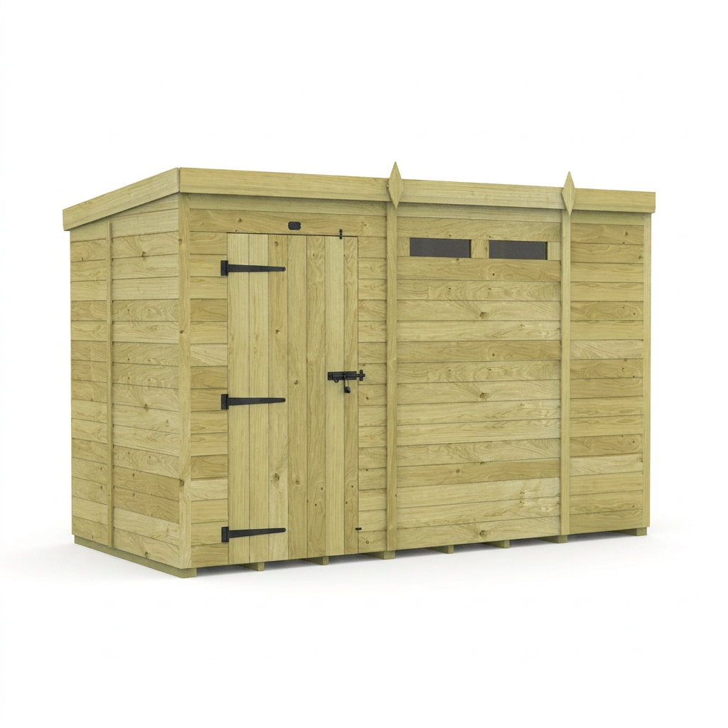 10 x 5 Security Pent Shed