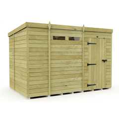 10 x 6  Security Pent Shed