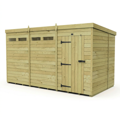 12 x 6  Security Pent Shed