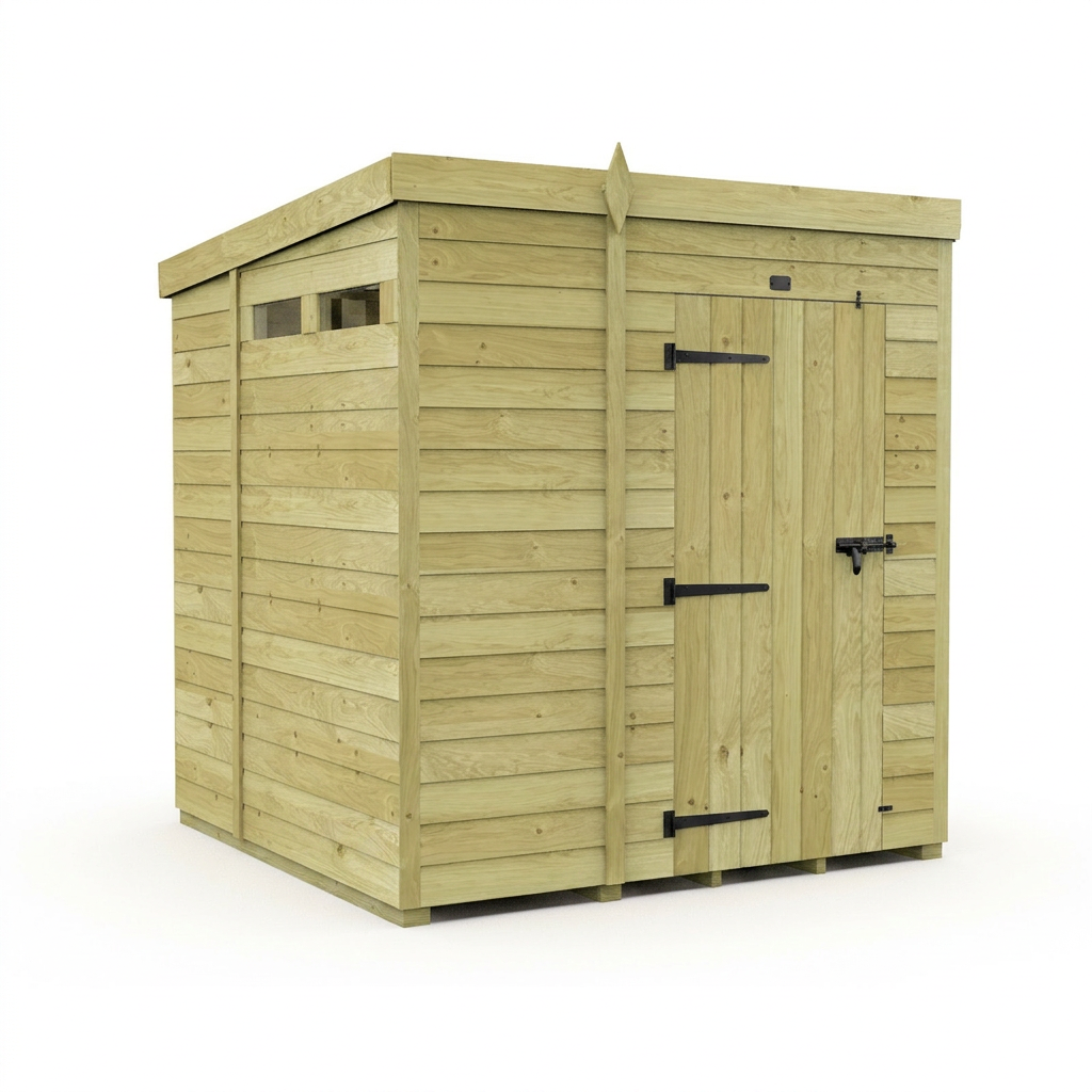7 x 7 Security Pent Shed