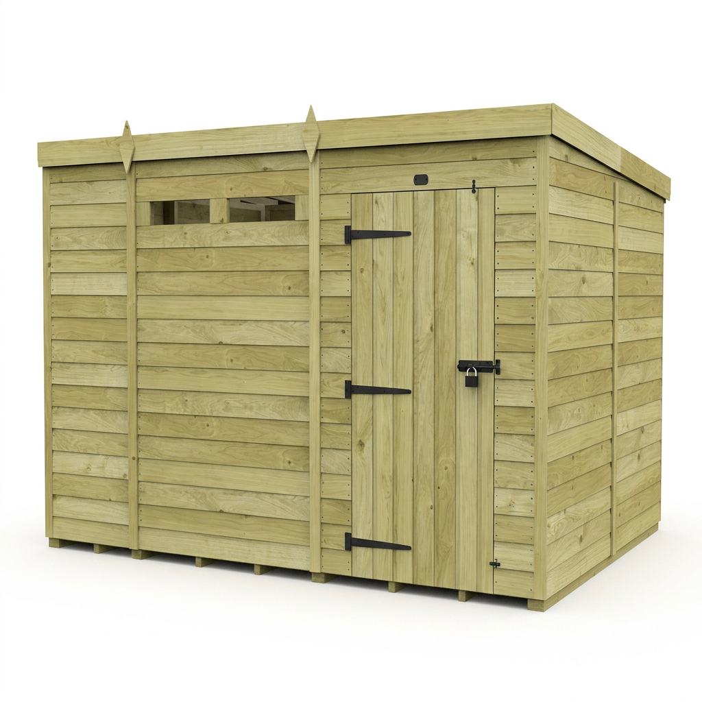 10 x 8 Security Pent Shed